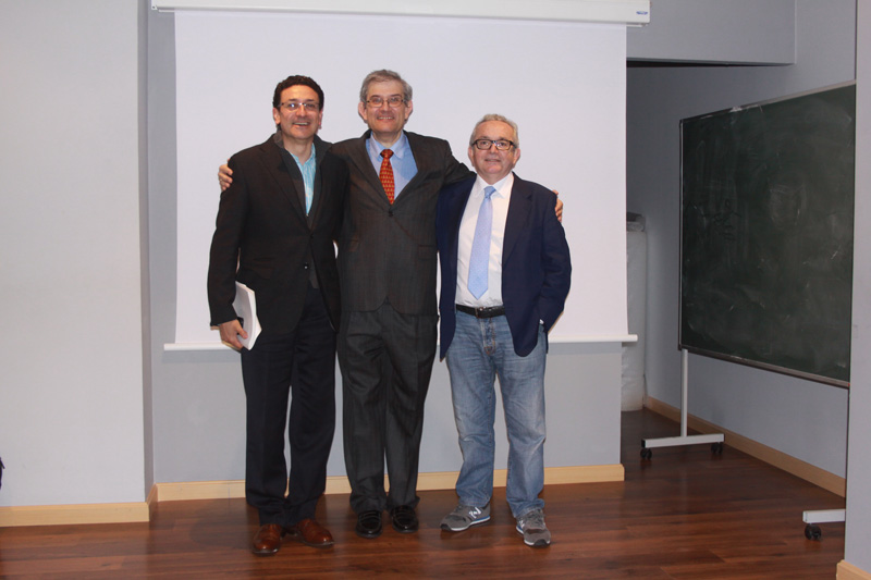 Felix de Carlos, Luis Alberto Bravo y Juan Manuel Cobo Plana