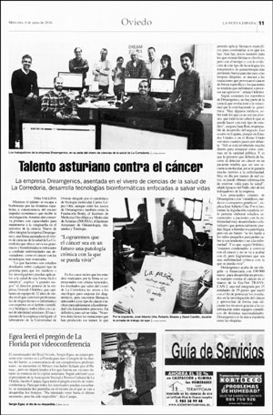 Noticia Instituto Asturiano de Odontología y Dreamgenics